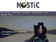 Tablet Screenshot of nostic.co.za